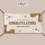 Personalized Graduation Banners