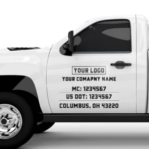 custom truck decal, custom truck decals