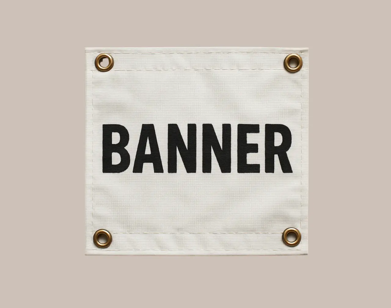 How to Hang a Banner with Grommets