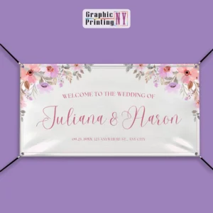 custom wedding banners
