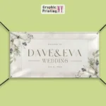 personalised wedding banner