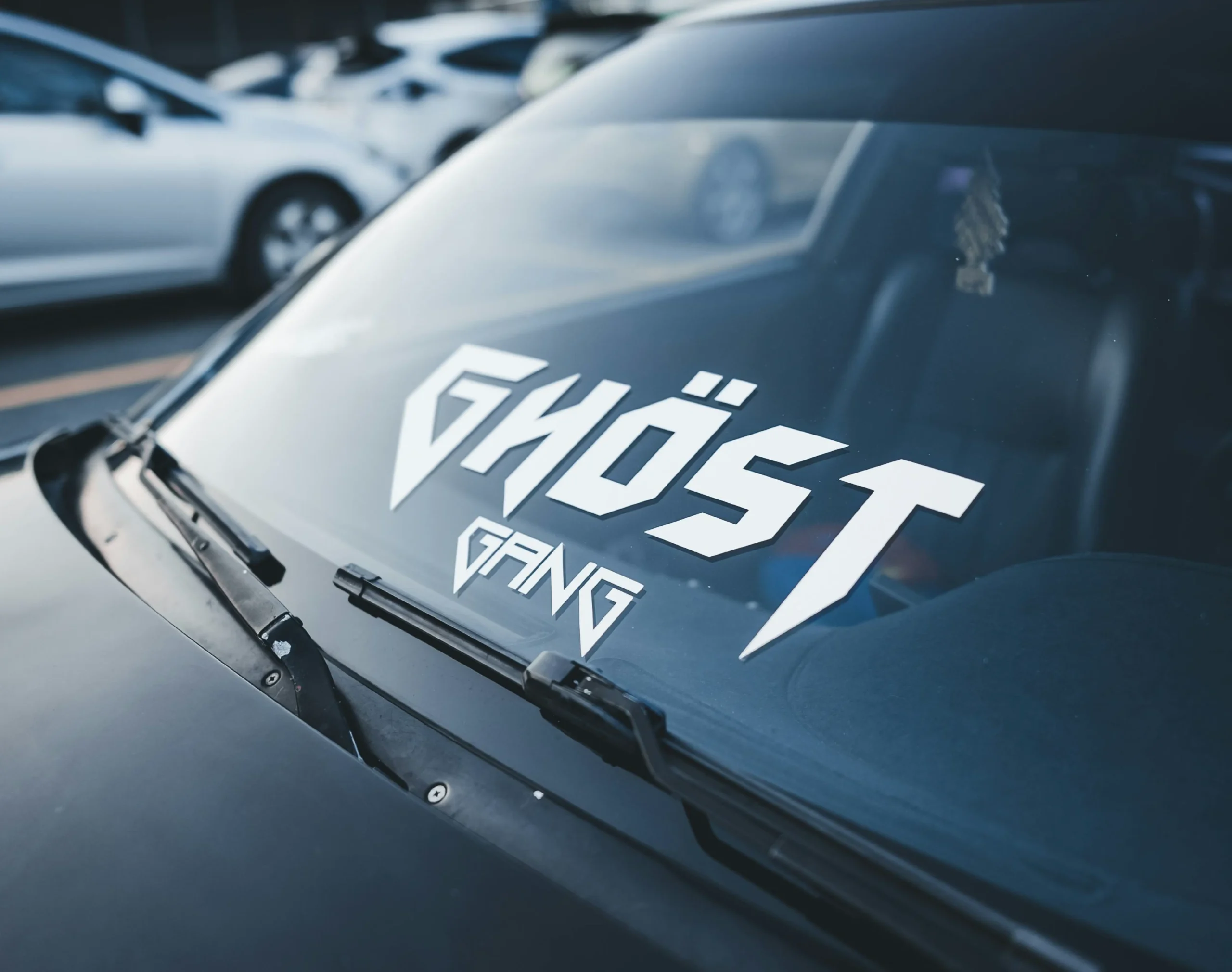 how to apply decals on car window