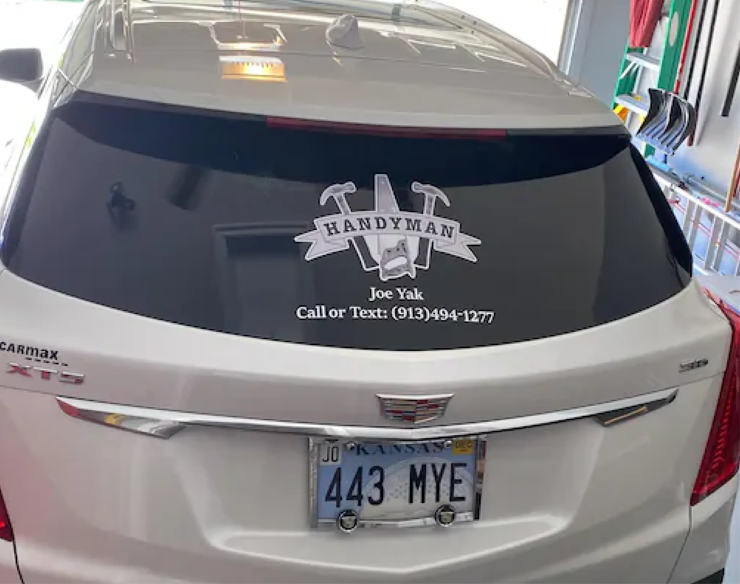 how to apply decals to car