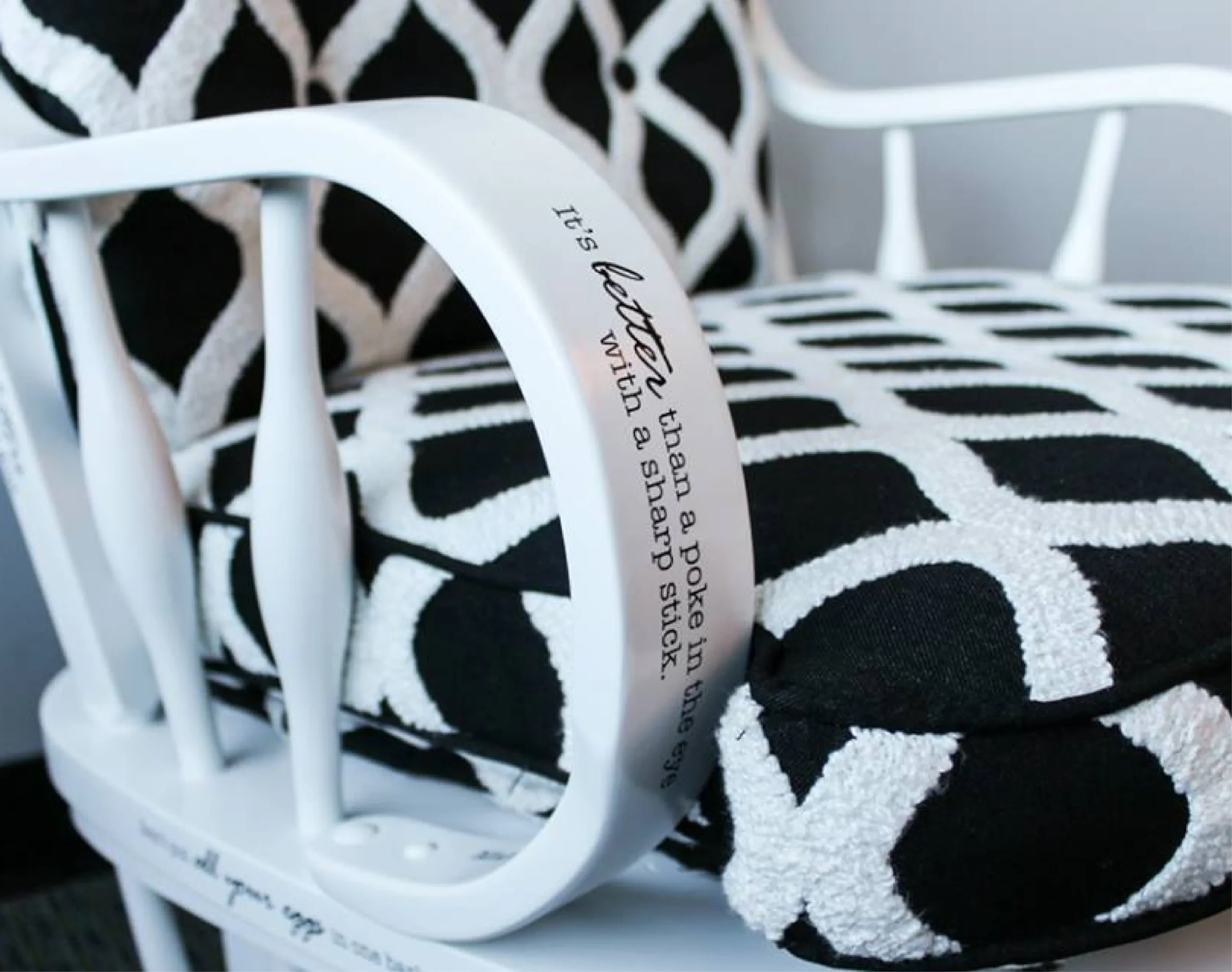 how to apply decals to furniture