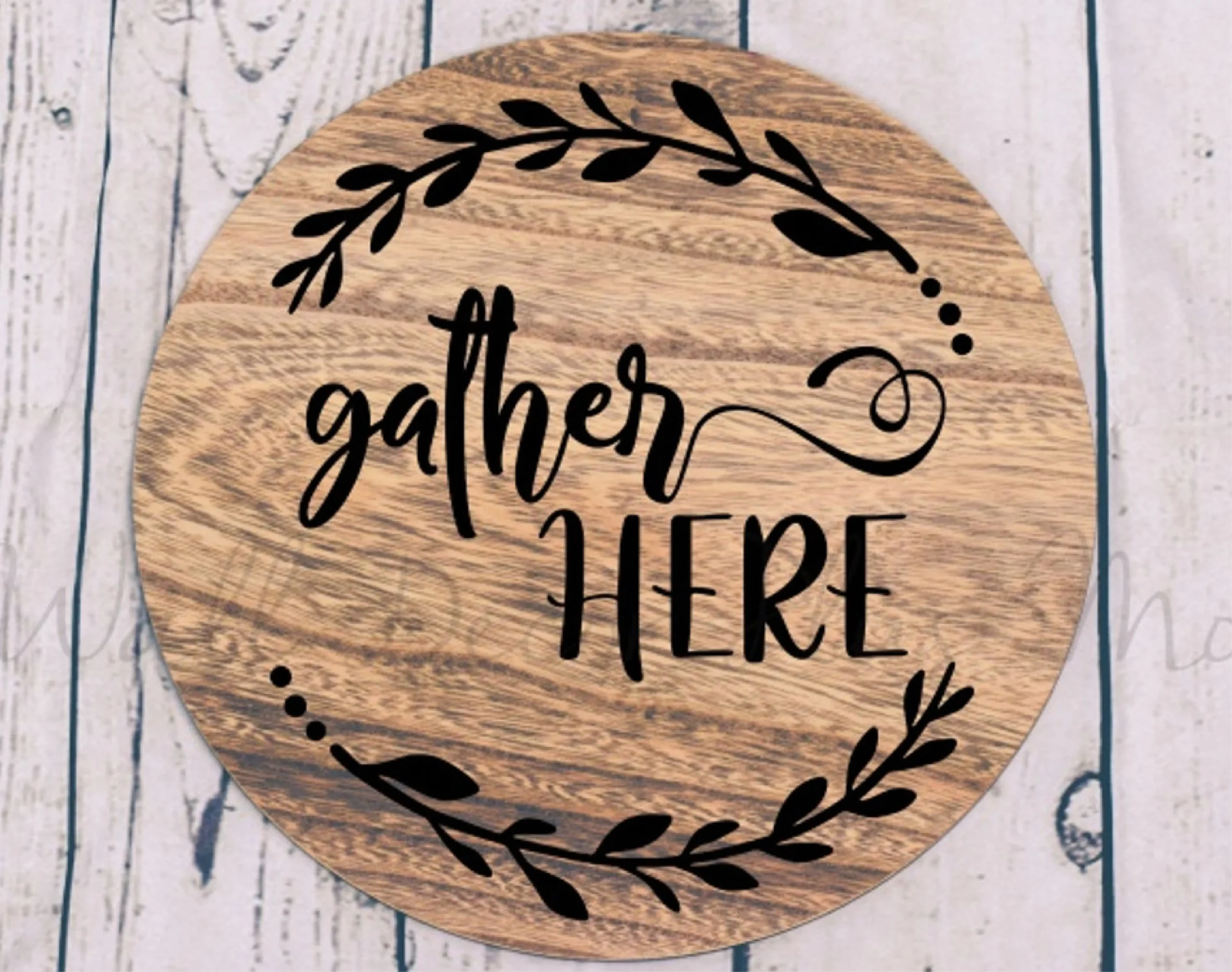 how to apply decals to wood