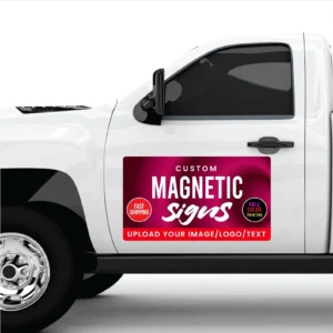 Custom Van Magnet Signs: Full Color Business Advertising
