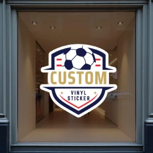 Custom Vinyl Logo Sticker, Weatherproof Business Decal