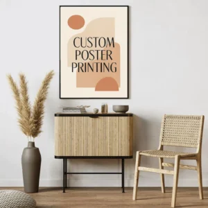 Custom Poster Printing: Upload Your Photo, Personalized Wall Art