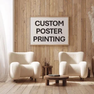 Personalized Photo Poster Print: Custom Size, Matte Finish