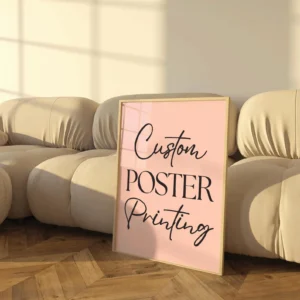 Custom Poster Printing: Photo, Movie, Music, Art - Any Size
