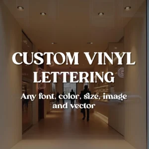 Custom Vinyl Decals: Personalized Car, Window, Laptop Stickers